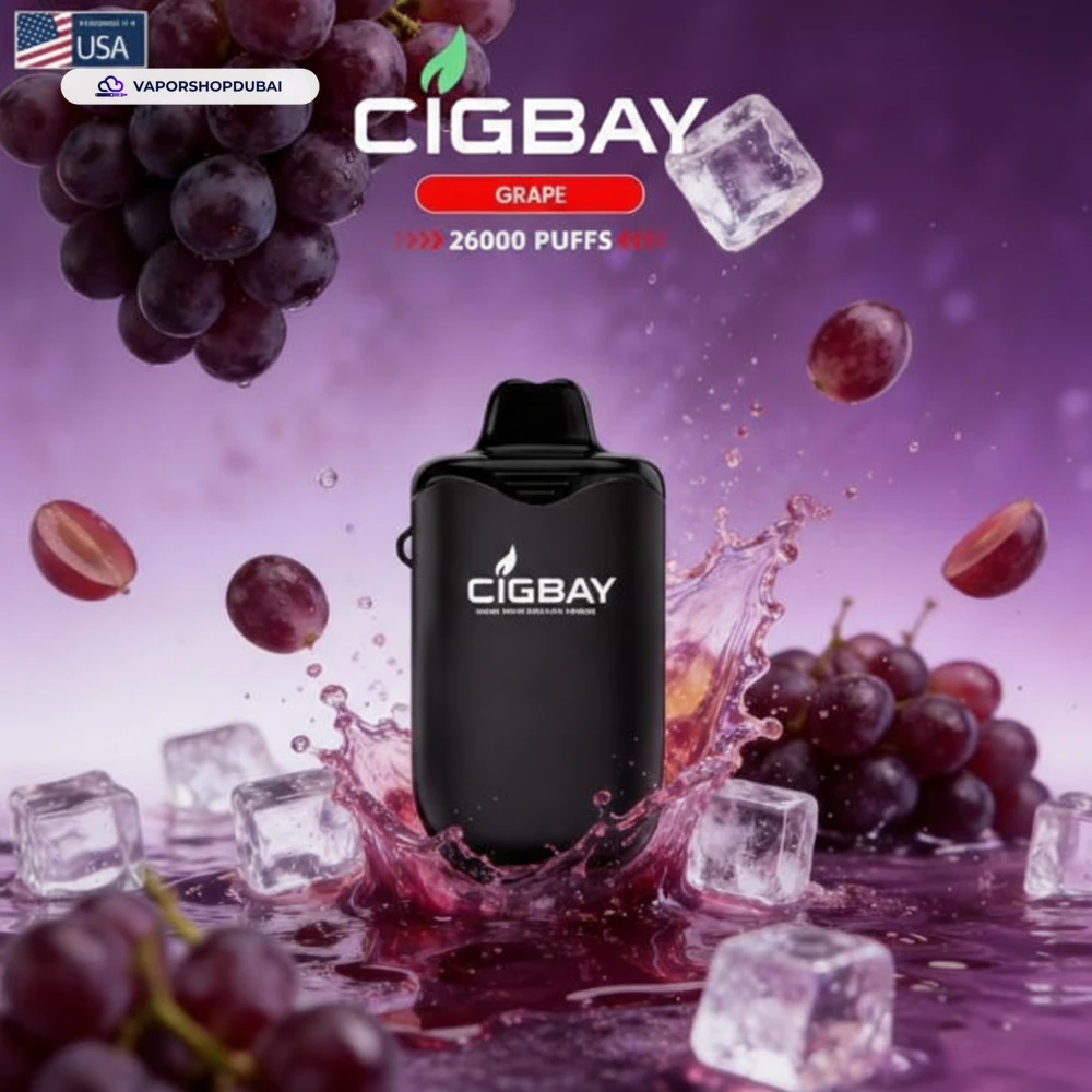 Cigbay 26000 Puffs Disposable Vape Kit 20mg in the UAE 20 Cigbay 26000 Puffs Disposable Vape Kit 20mg in the UAE