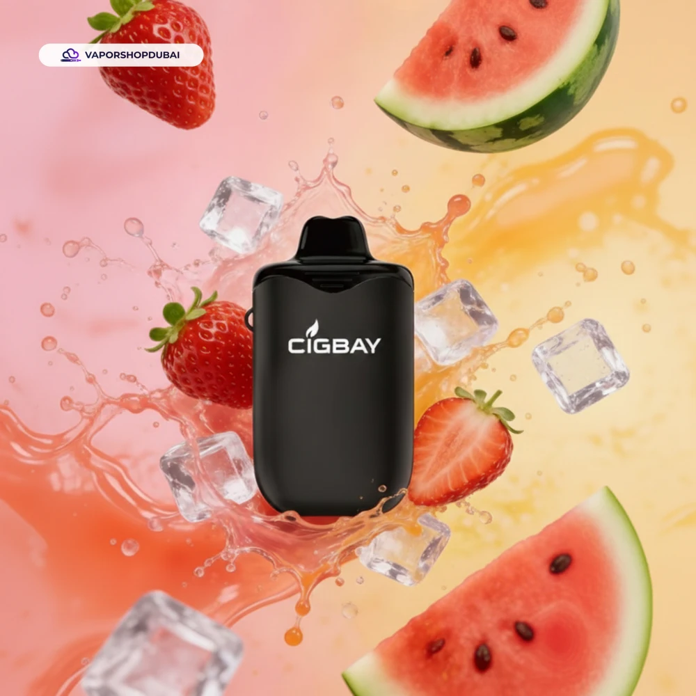 Cigbay 26000 Puffs Disposable Vape Kit 20mg in the UAE 3 Cigbay 26000 Puffs Disposable Vape Kit 20mg in the UAE
