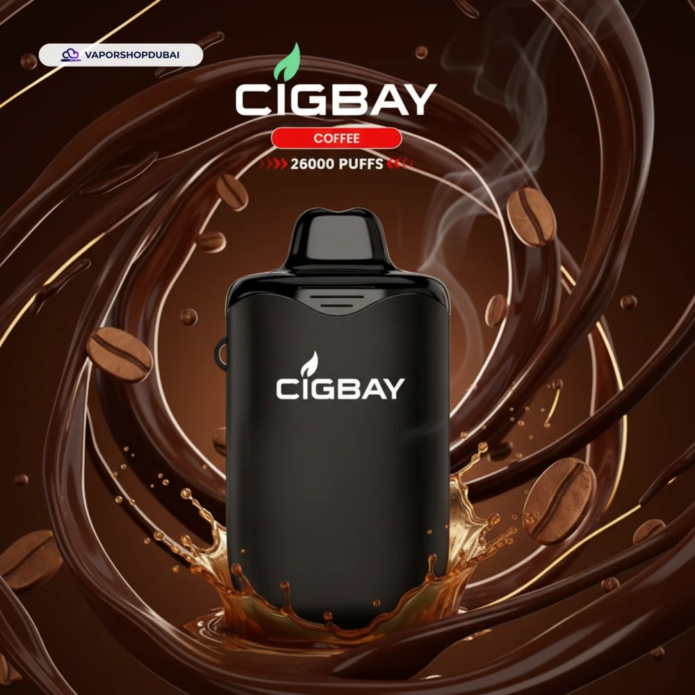 Cigbay 26000 Puffs Disposable Vape Kit 20mg in the UAE 21 Cigbay 26000 Puffs Disposable Vape Kit 20mg in the UAE