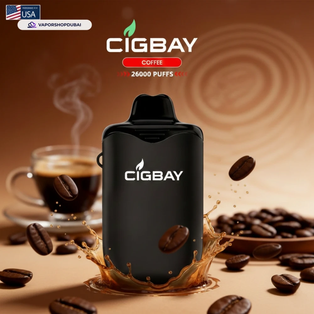 Cigbay 26000 Puffs Disposable Vape Kit 20mg in the UAE 10 Cigbay 26000 Puffs Disposable Vape Kit 20mg in the UAE