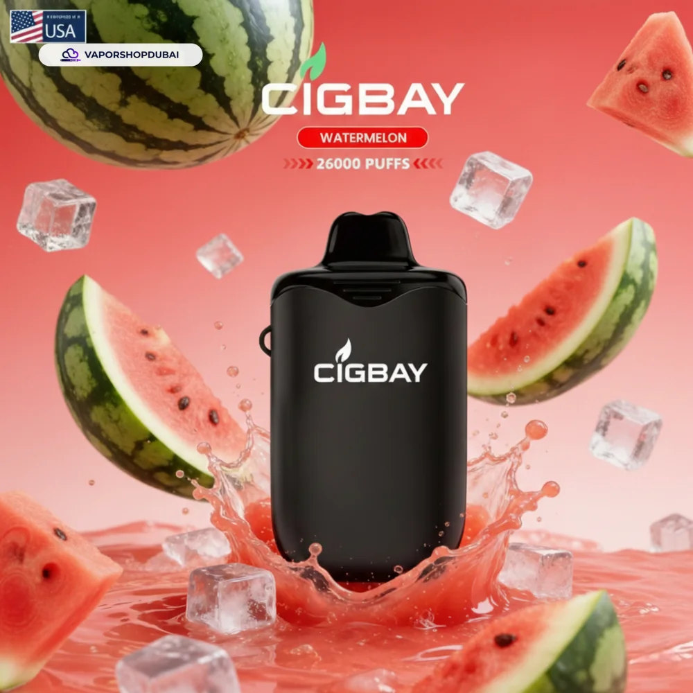 Cigbay 26000 Puffs Disposable Vape Kit 20mg in the UAE 23 watermelon-2