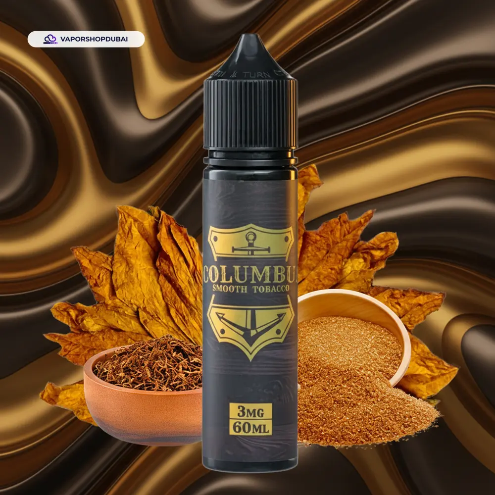 Columbus Smooth Tobacco 60ml E-Liquid In UAE 2 Premium