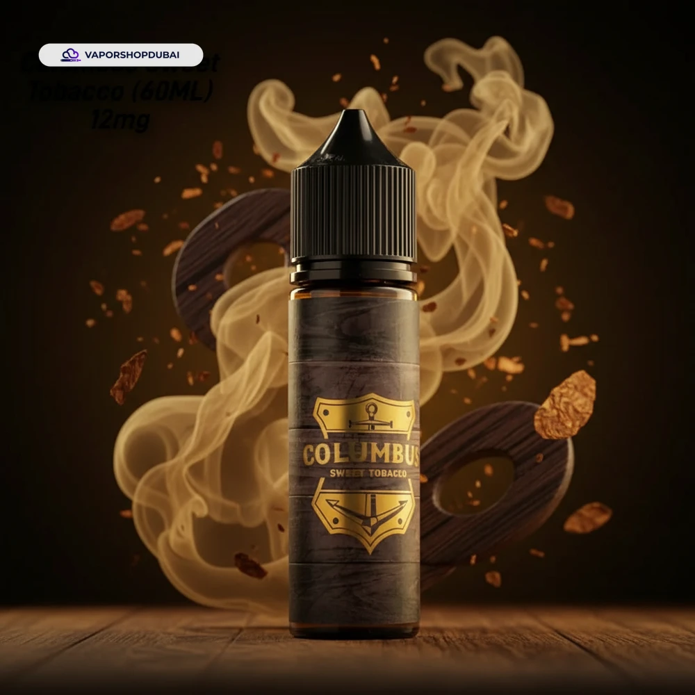 Columbus Sweet Tobacco 60ml E-Liquid In UAE 1 Columbus Sweet Tobacco 60ml In UAE
