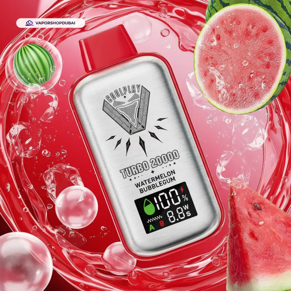 Coolplay Turbo 20000 Puffs Vape In UAE 20 Coolplay Turbo 20000 Puffs Disposable Vape In UAE