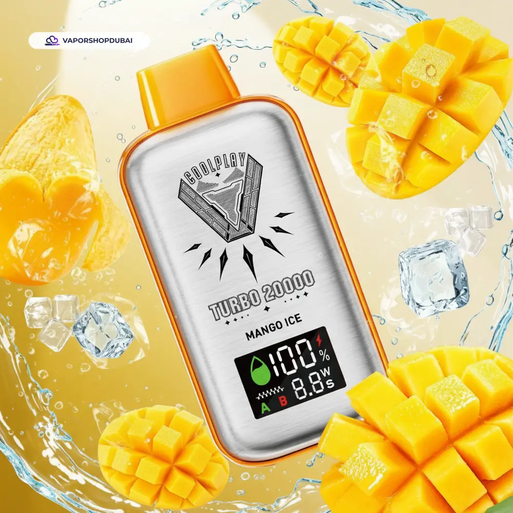 Coolplay Turbo 20000 Puffs Vape In UAE 8 Coolplay Turbo 20000 Puffs Disposable Vape In UAE