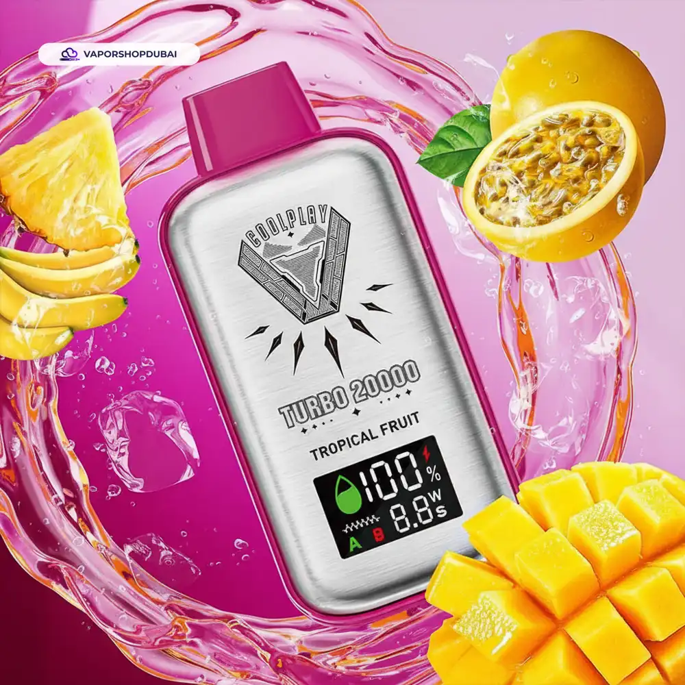 Coolplay Turbo 20000 Puffs Vape In UAE 10 Coolplay Turbo 20000 Puffs Disposable Vape In UAE