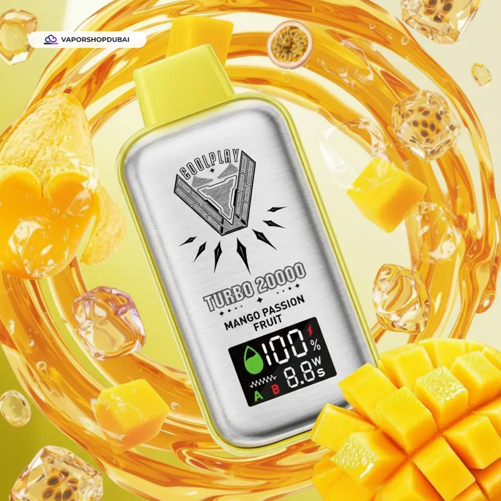Coolplay Turbo 20000 Puffs Vape In UAE 28 mango-passion-fruit