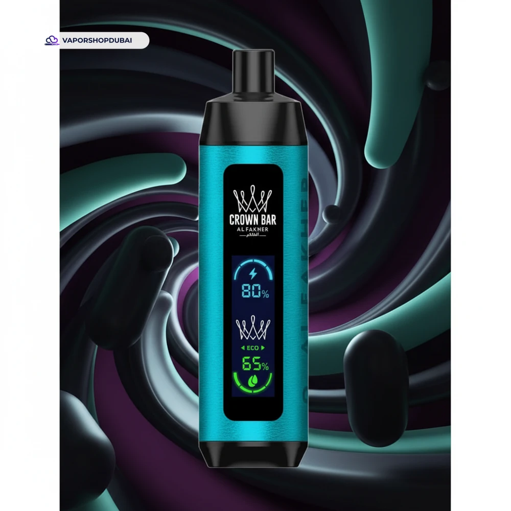 Crown Bar Al Fakher 8000 Pro DTL 8000Puffs Dual Mode Disposable Vape In UAE 43 black-currant-mint