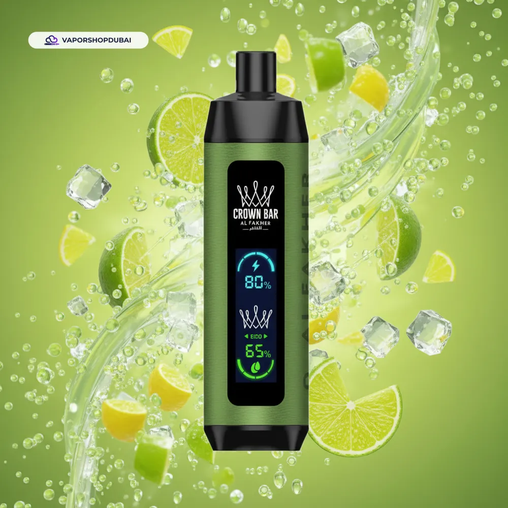 Crown Bar Al Fakher 8000 Pro DTL 8000Puffs Dual Mode Disposable Vape In UAE 17 Crown Bar Al Fakher 8000 Pro DTL 8000Puffs Dual Mode Disposable Vape In UAE