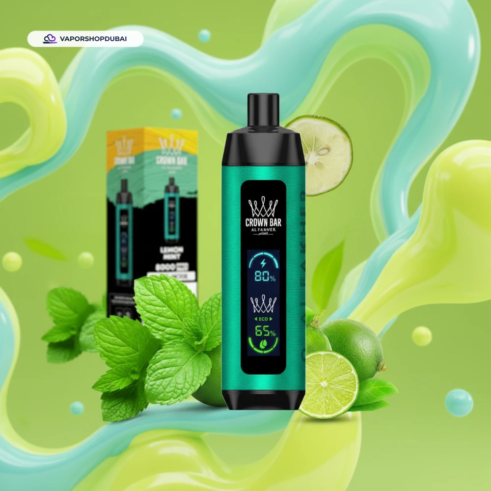 Crown Bar Al Fakher 8000 Pro DTL 8000Puffs Dual Mode Disposable Vape In UAE 18 Crown Bar Al Fakher 8000 Pro DTL 8000Puffs Dual Mode Disposable Vape In UAE