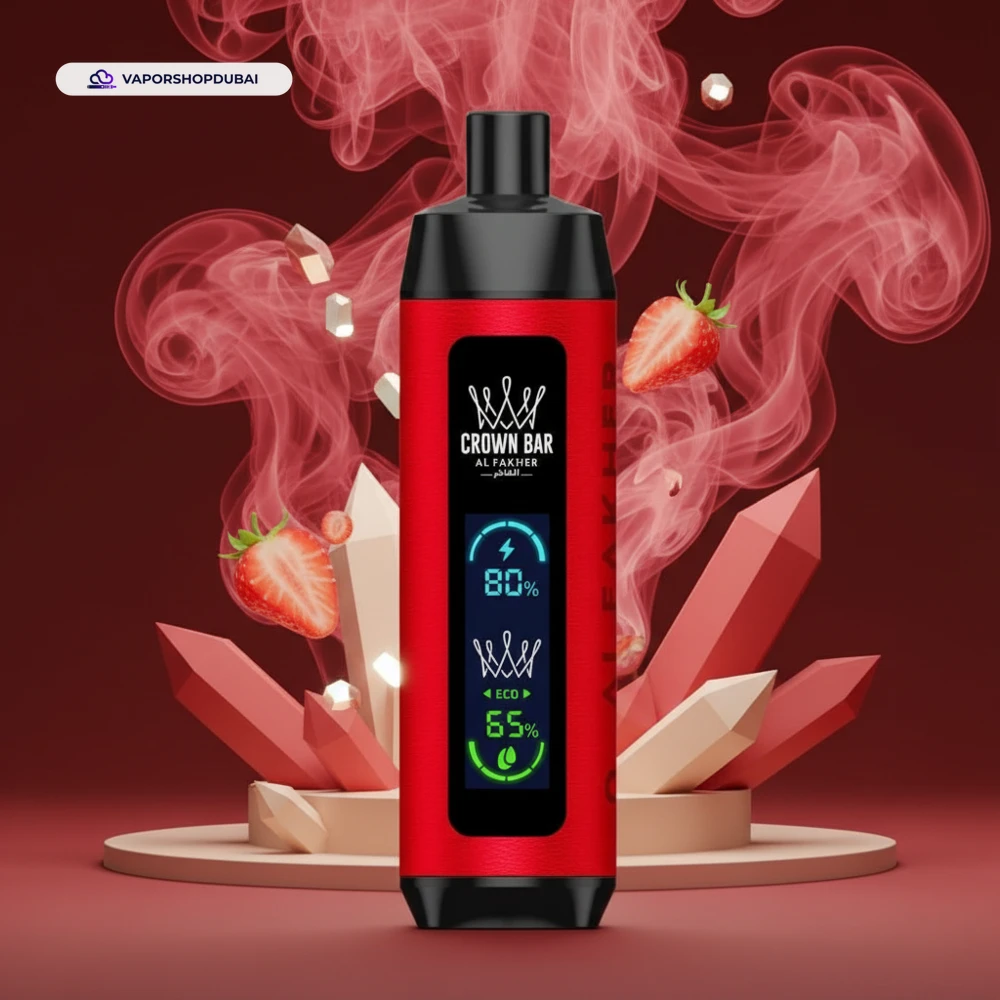 Crown Bar Al Fakher 8000 Pro DTL 8000Puffs Dual Mode Disposable Vape In UAE 3 Crown Bar Al Fakher 8000 Pro DTL 8000Puffs Dual Mode Disposable Vape In UAE