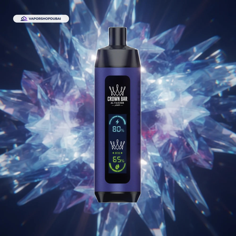 Crown Bar Al Fakher 8000 Pro DTL 8000Puffs Dual Mode Disposable Vape In UAE 21 Crown Bar Al Fakher 8000 Pro DTL 8000Puffs Dual Mode Disposable Vape In UAE
