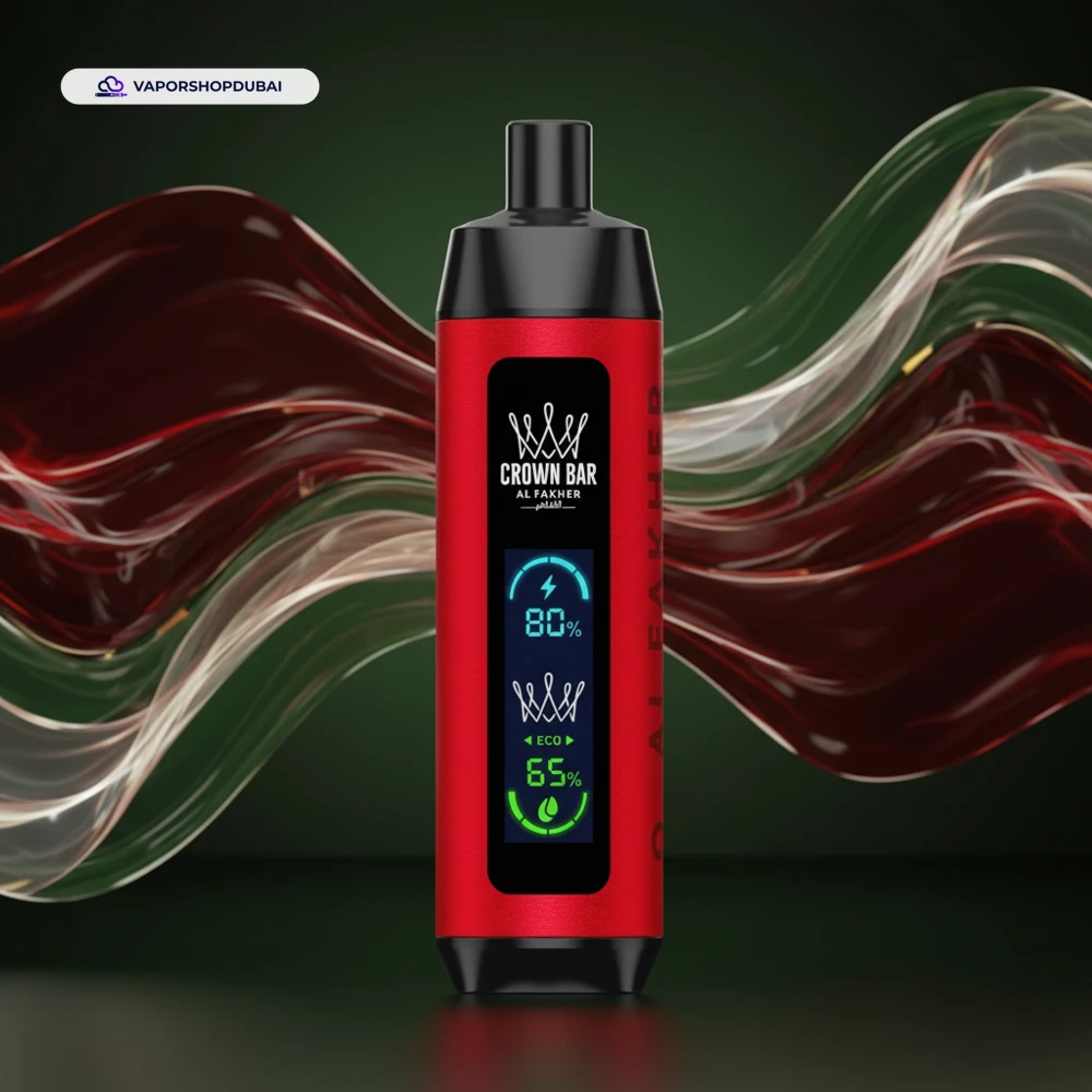 Crown Bar Al Fakher 8000 Pro DTL 8000Puffs Dual Mode Disposable Vape In UAE 23 Crown Bar Al Fakher 8000 Pro DTL 8000Puffs Dual Mode Disposable Vape In UAE