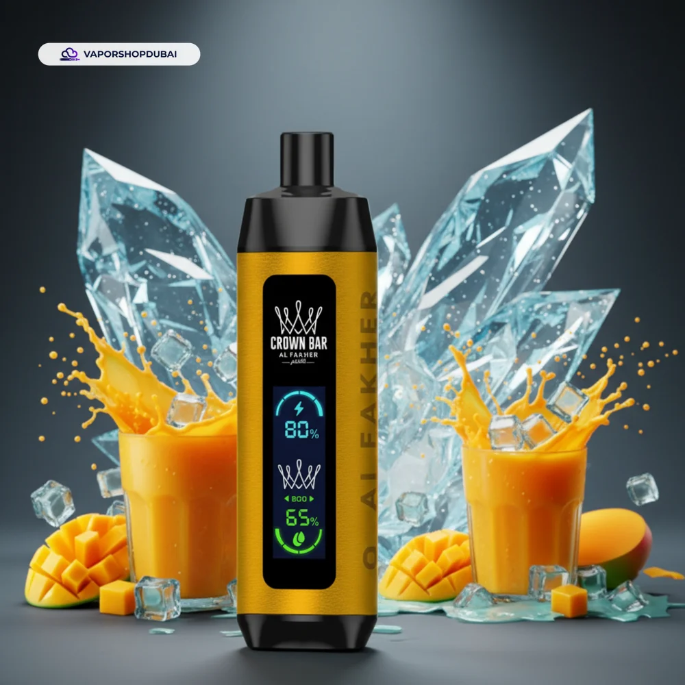Crown Bar Al Fakher 8000 Pro DTL 8000Puffs Dual Mode Disposable Vape In UAE 26 Crown Bar Al Fakher 8000 Pro DTL 8000Puffs Dual Mode Disposable Vape In UAE