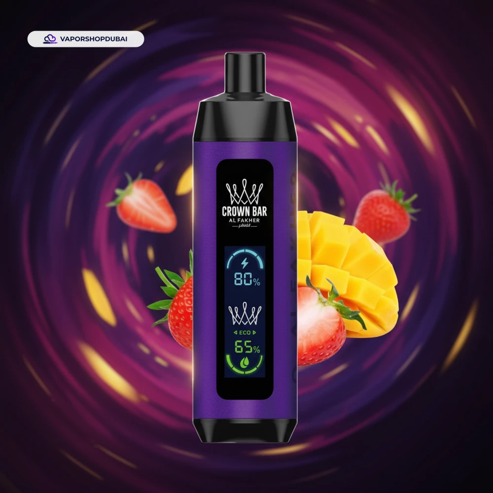 Crown Bar Al Fakher 8000 Pro DTL 8000Puffs Dual Mode Disposable Vape In UAE 27 Crown Bar Al Fakher 8000 Pro DTL 8000Puffs Dual Mode Disposable Vape In UAE