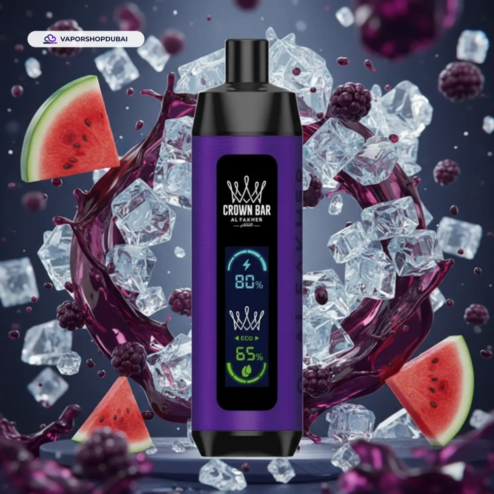 Crown Bar Al Fakher 8000 Pro DTL 8000Puffs Dual Mode Disposable Vape In UAE 28 Crown Bar Al Fakher 8000 Pro DTL 8000Puffs Dual Mode Disposable Vape In UAE