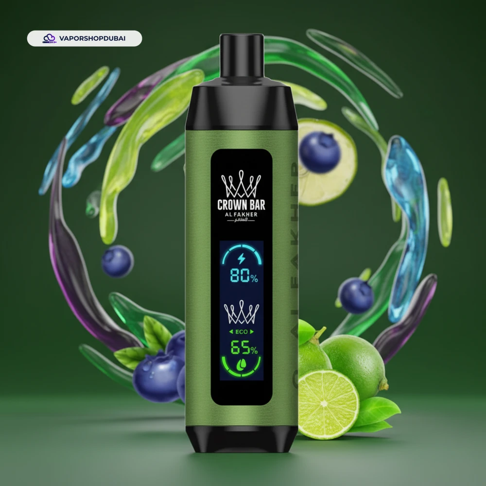 Crown Bar Al Fakher 8000 Pro DTL 8000Puffs Dual Mode Disposable Vape In UAE 29 Crown Bar Al Fakher 8000 Pro DTL 8000Puffs Dual Mode Disposable Vape In UAE