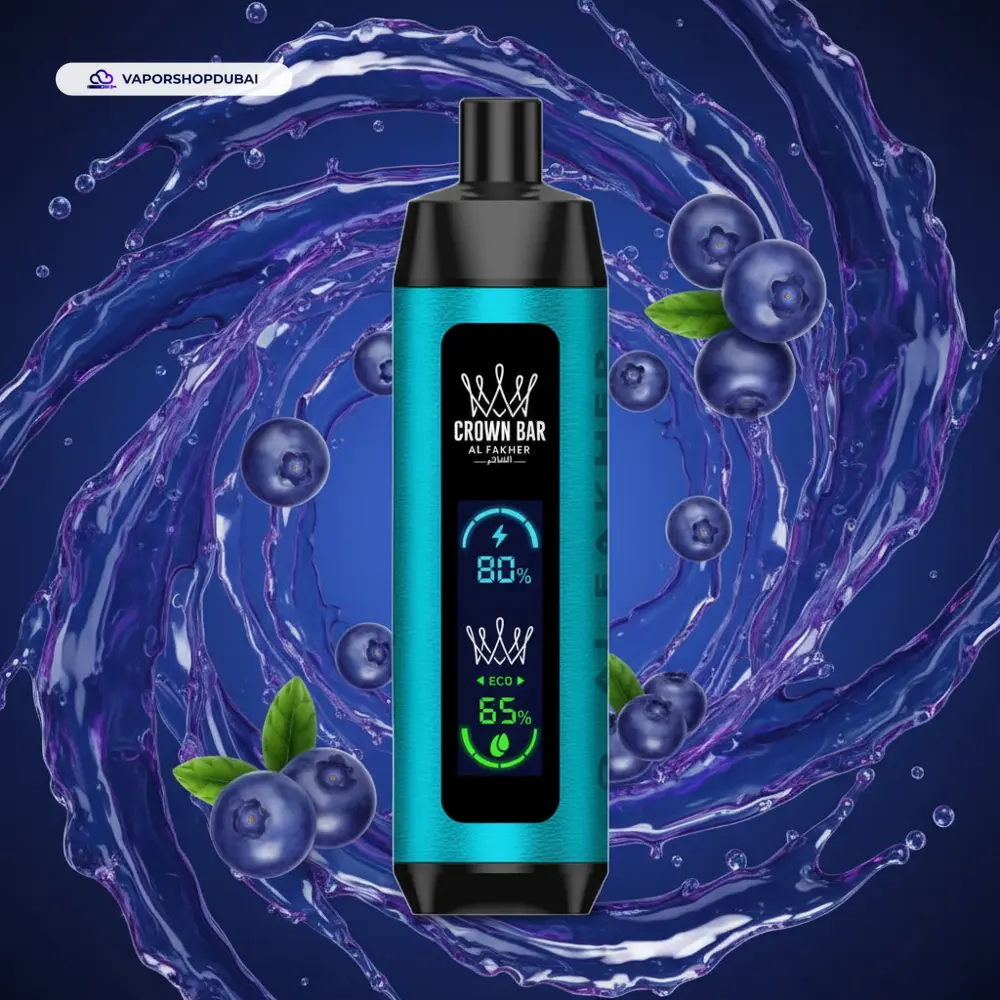Crown Bar Al Fakher 8000 Pro DTL 8000Puffs Dual Mode Disposable Vape In UAE 10 Crown Bar Al Fakher 8000 Pro DTL 8000Puffs Dual Mode Disposable Vape In UAE