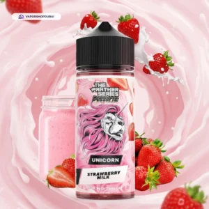 Dessert Series Unicorn Strawberry Milk 120ml By Dr Vapes in UAE