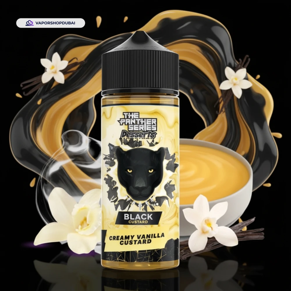 Dr Vapes Dessert Series Black Custard 120ml E-Liquid In UAE 1 Dr Vapes Dessert Series Black Custard 120ml In UAE