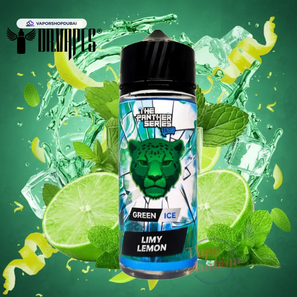 DR VAPES GREEN ICE LIMY LEMON (Gems Emerald Limy In UAE 1 DR VAPES GREEN ICE LIMY LEMON (Gems Emerald Limy Lemon)120ML IN UAE