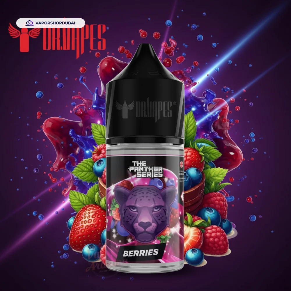 Dr Vapes Salt Nic 30ml The Panther Series E-Liquid In UAE 24 Dr Vapes Salt Nic 30ml The Panther Series Vape Liquid In UAE