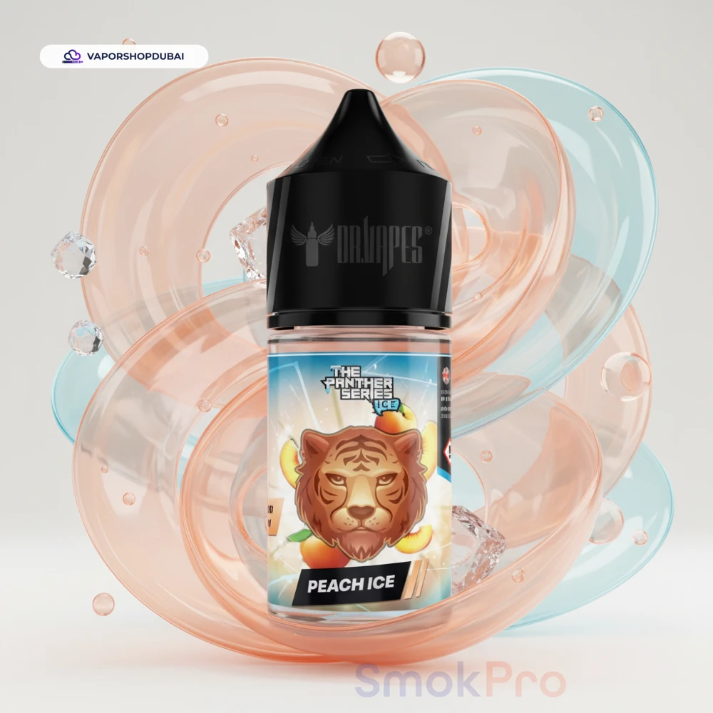 Dr Vapes Salt Nic 30ml The Panther Series E-Liquid In UAE 33 peach-ice