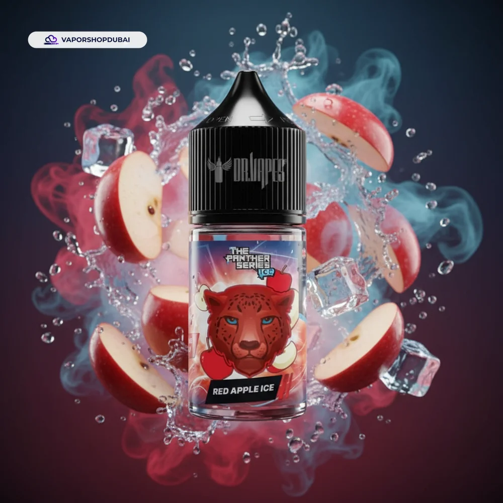 Dr Vapes Salt Nic 30ml The Panther Series E-Liquid In UAE 35 red-apple-ice