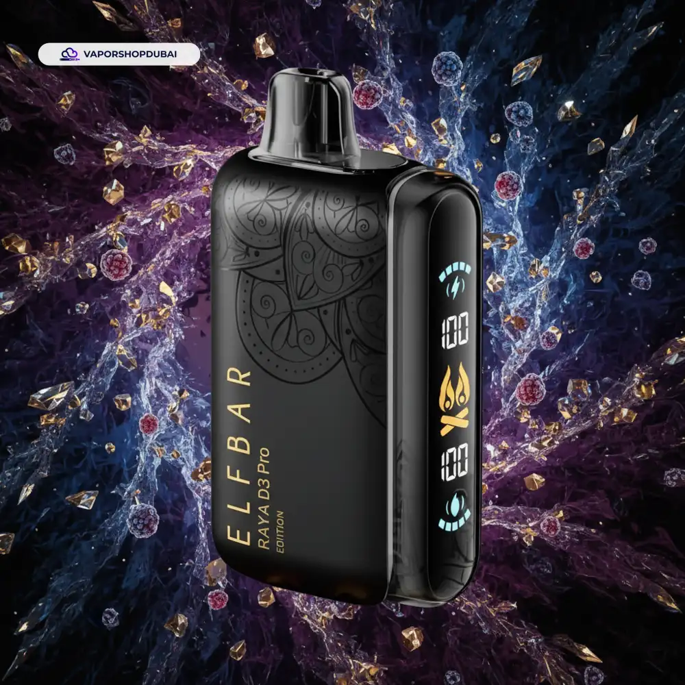 Elf Bar 30000 Puffs Raya D3 Pro Disposable Vape In UAE 2 blackberry-ice