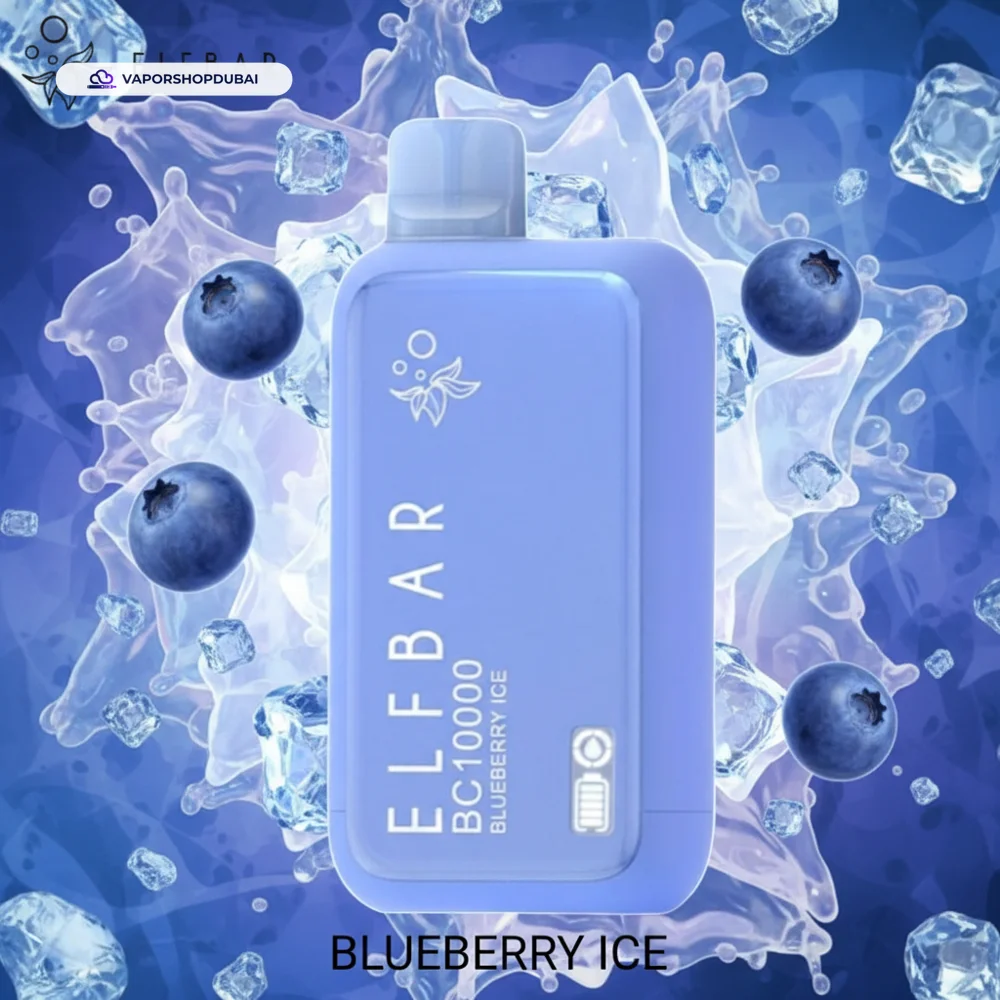 ElfBar BC10000 Puffs 50mg Disposable Vape In UAE 48 blueberry-ice