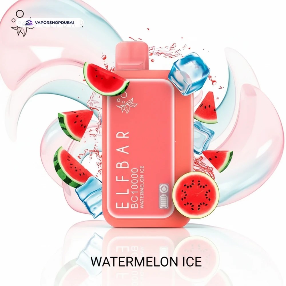 ElfBar BC10000 Puffs 50mg Disposable Vape In UAE 59 watermelon-ice