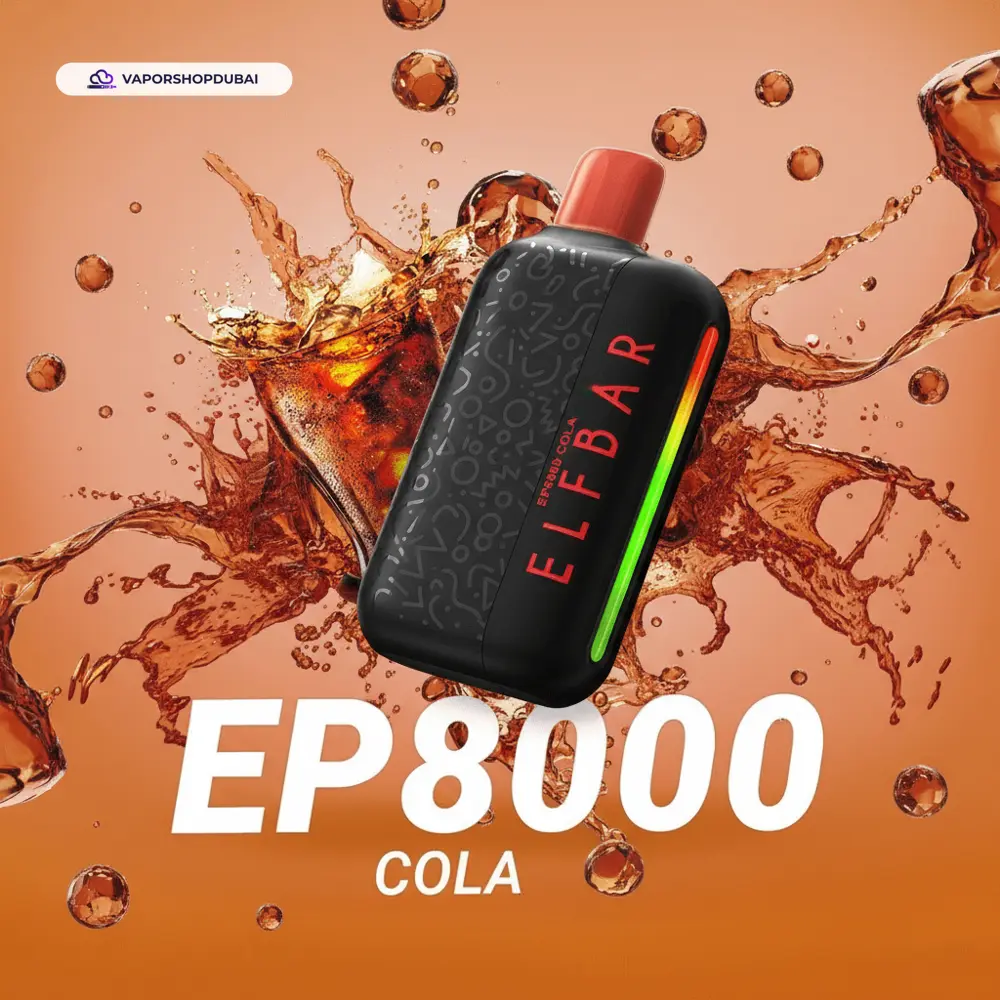 ELF Bar EP8000 Disposable Vape 8000 Puffs 20mg In UAE 36 cola