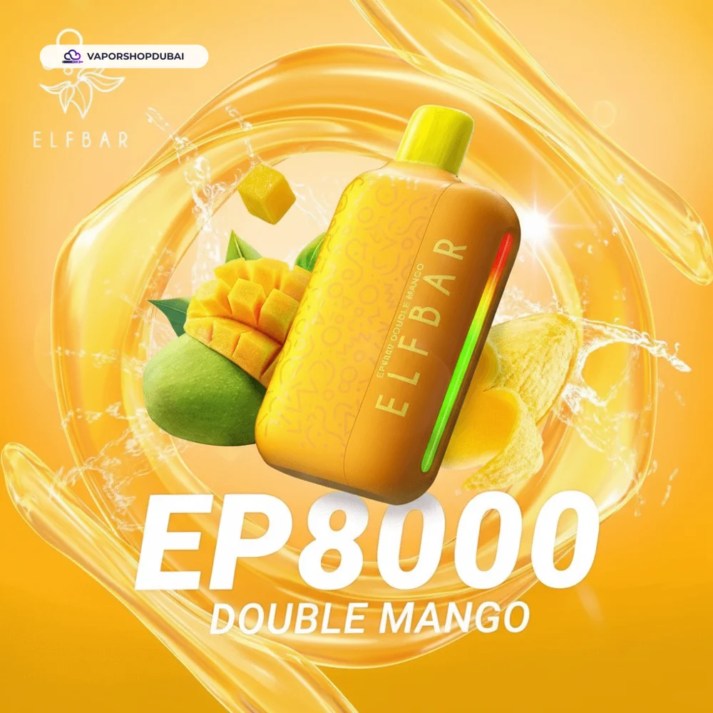 ELF Bar EP8000 Disposable Vape 8000 Puffs 20mg In UAE 37 double-mango