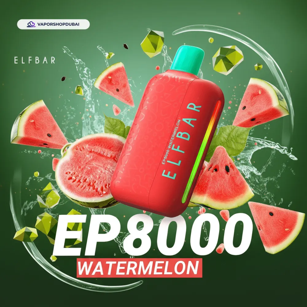 ELF Bar EP8000 Disposable Vape 8000 Puffs 20mg In UAE 2 ELF Bar EP8000 Disposable Vape 8000 Puffs 20mg In UAE