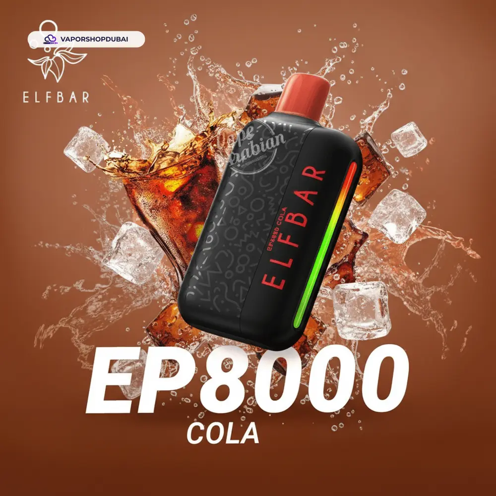 ELF Bar EP8000 Vape In UAE 11 ELF Bar EP8000 Disposable Vape 8000 Puffs 20mg In UAE