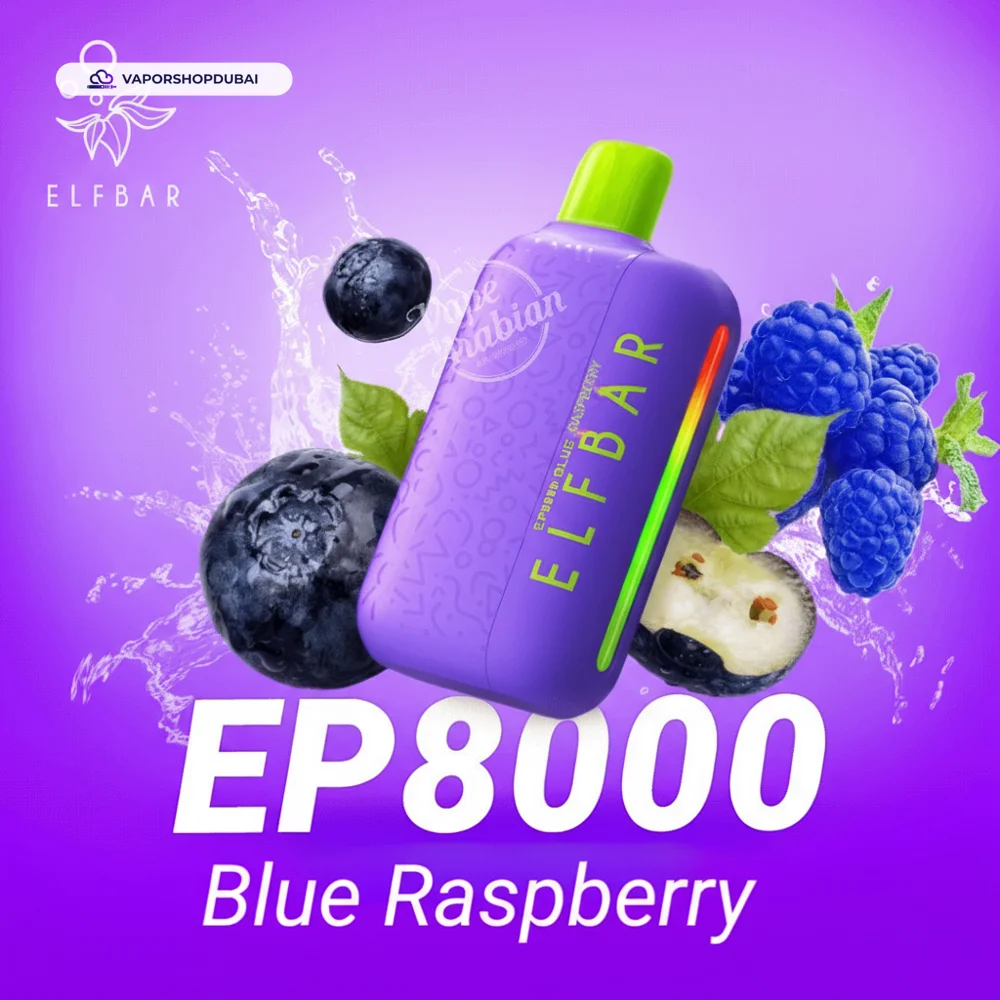 ELF Bar EP8000 Vape In UAE 12 ELF Bar EP8000 Disposable Vape 8000 Puffs 20mg In UAE