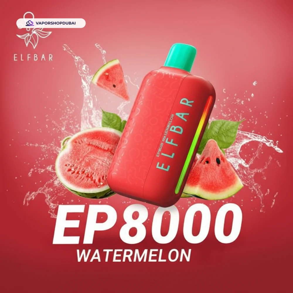 ELF Bar EP8000 Vape In UAE 18 ELF Bar EP8000 Disposable Vape 8000 Puffs 20mg In UAE