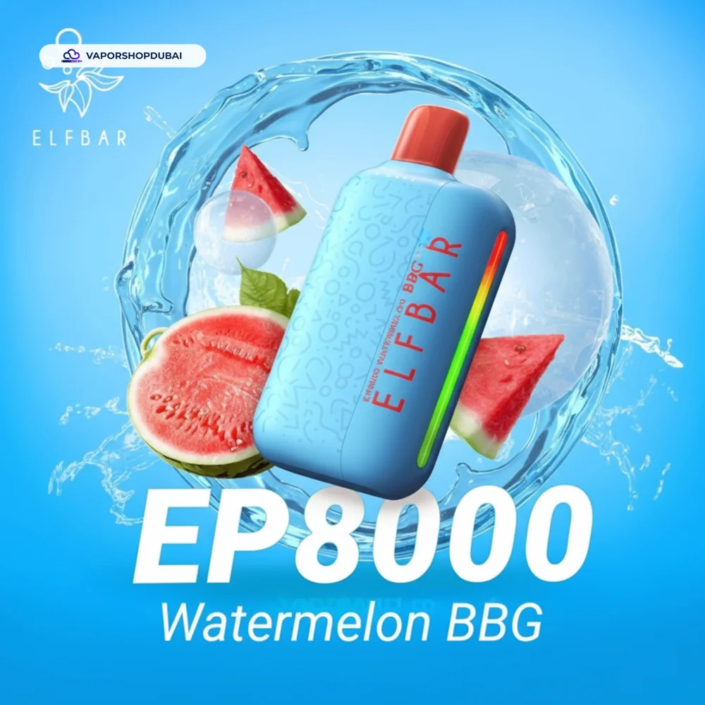 ELF Bar EP8000 Vape In UAE 19 ELF Bar EP8000 Disposable Vape 8000 Puffs 20mg In UAE