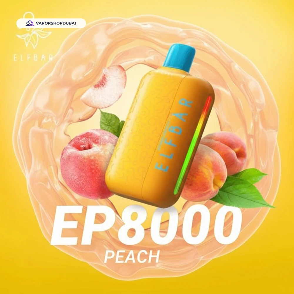 ELF Bar EP8000 Vape In UAE 20 ELF Bar EP8000 Disposable Vape 8000 Puffs 20mg In UAE
