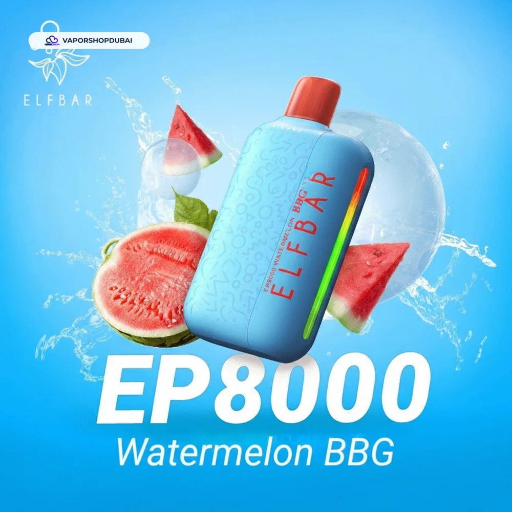 ELF Bar EP8000 Vape In UAE 3 ELF Bar EP8000 Disposable Vape 8000 Puffs 20mg In UAE