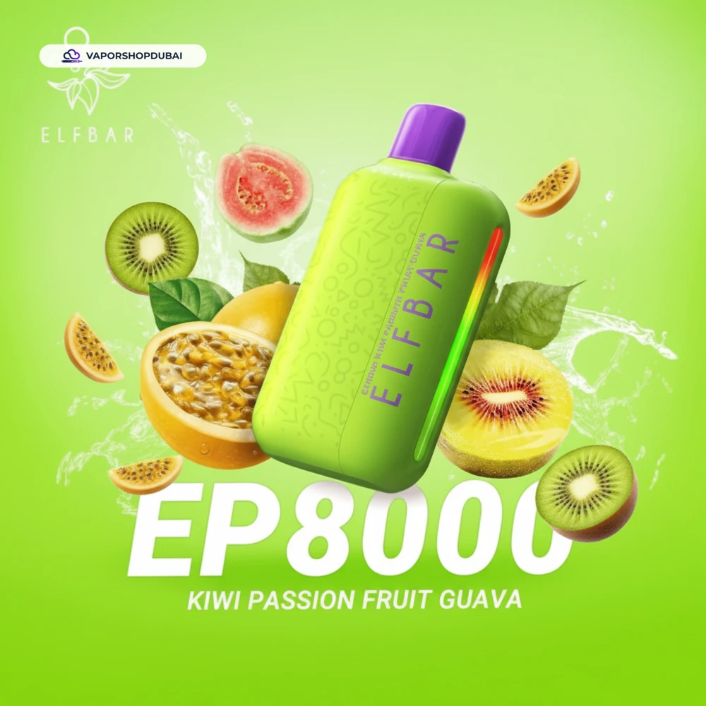 ELF Bar EP8000 Vape In UAE 23 ELF Bar EP8000 Disposable Vape 8000 Puffs 20mg In UAE
