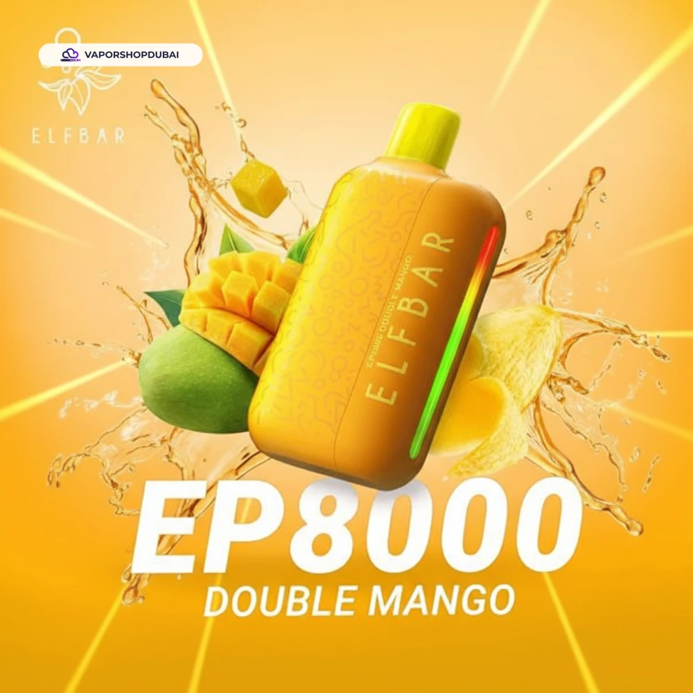 ELF Bar EP8000 Vape In UAE 26 ELF Bar EP8000 Disposable Vape 8000 Puffs 20mg In UAE