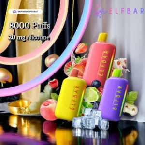 ELF Bar EP8000 Disposable Vape 8000 Puffs 20mg In UAE