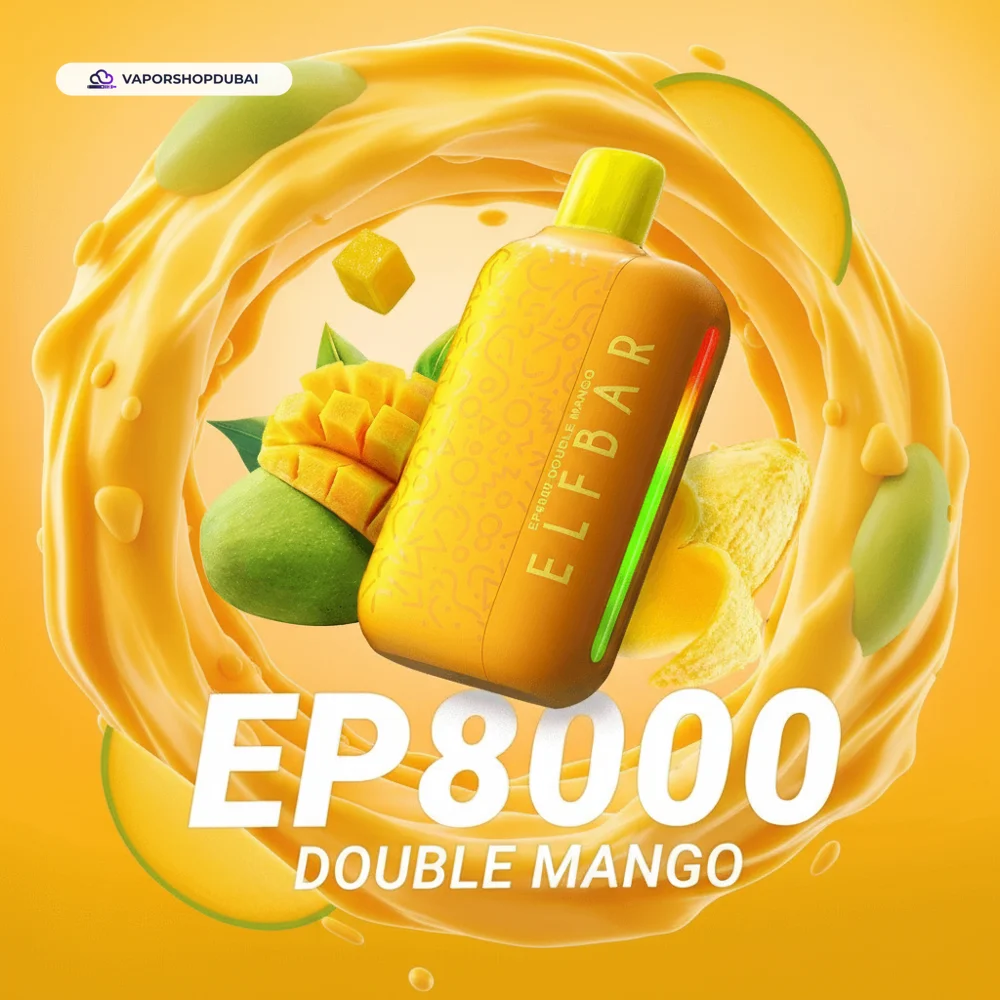 ELF Bar EP8000 Vape In UAE 10 ELF Bar EP8000 Disposable Vape 8000 Puffs 20mg In UAE
