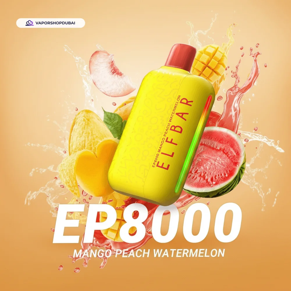 ELF Bar EP8000 Disposable Vape 8000 Puffs 20mg In UAE 41 mango-peach-watermelon