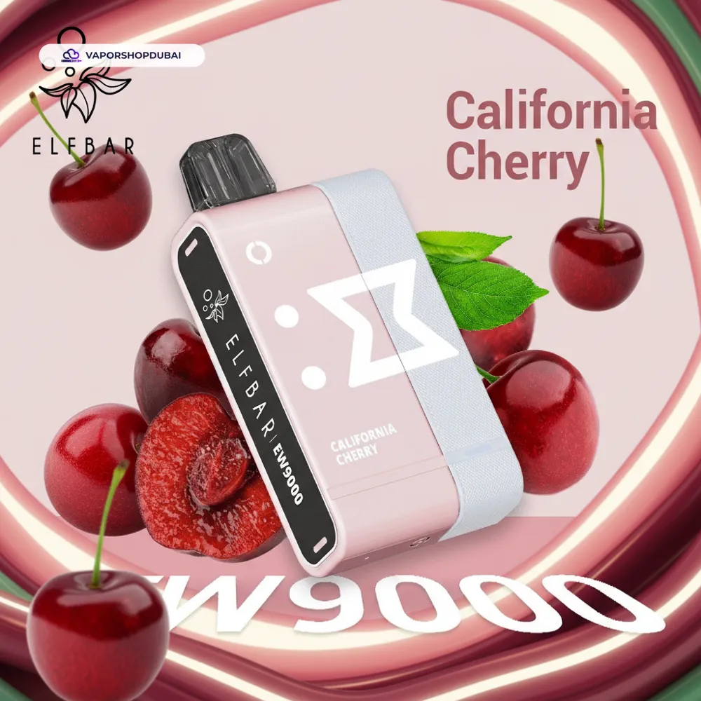 ELF BAR EW9000 Prefilled Pod Kit 9000 Puffs New 2024 In UAE 20 california-cherry