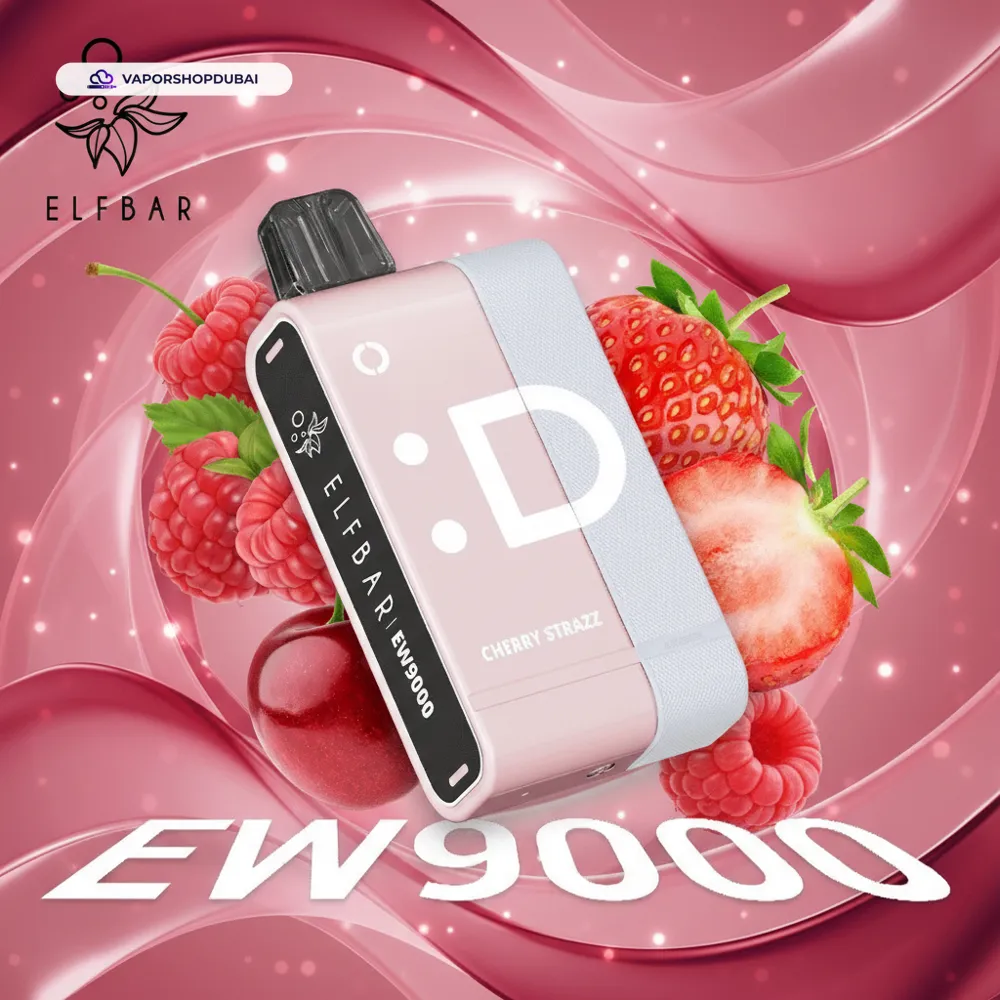 ELF BAR EW9000 Prefilled Pod Kit 9000 Puffs New 2024 In UAE 21 cherry-strazz