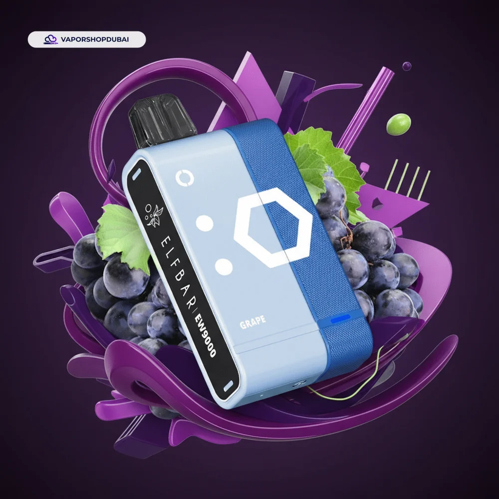 ELF BAR EW9000 Prefilled Pod Kit 9000 Puffs New 2024 In UAE 23 grape