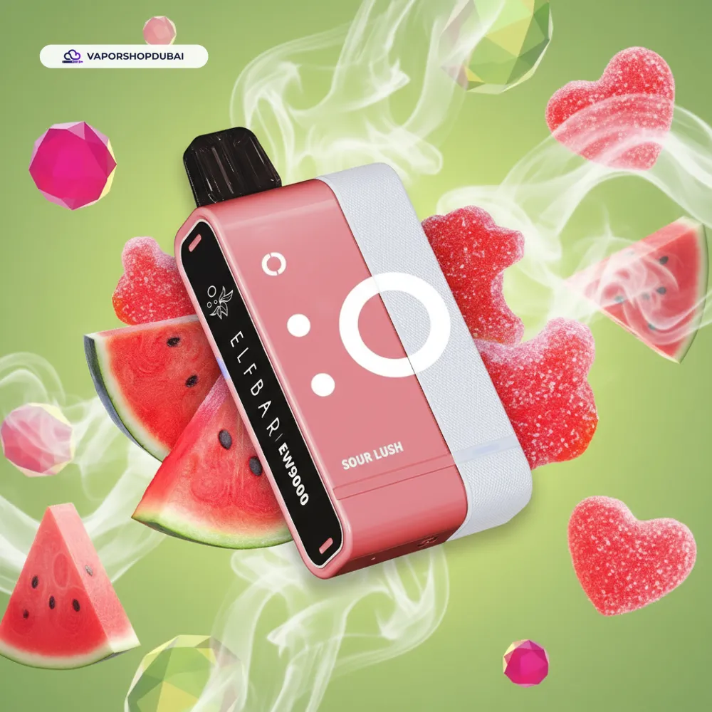 ELF BAR EW9000 Prefilled Pod Kit 9000 Puffs New 2024 In UAE 25 sour-lush
