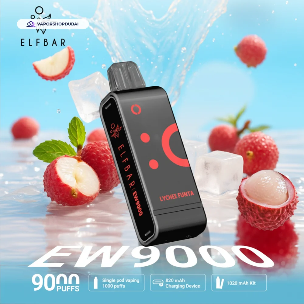 Elf Bar EW9000 Replacement Pods Prefilled 9000 Puffs In UAE 16 Elf Bar EW9000 Replacement Pods Prefilled 9000 Puffs In UAE